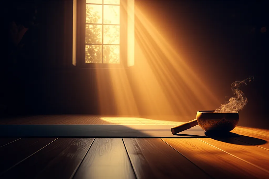 シンギングボウルを使った朝の瞑想ルーティン