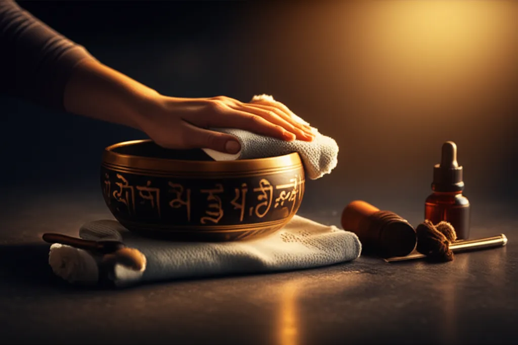 シンギングボウルのお手入れ方法と長持ちの秘訣