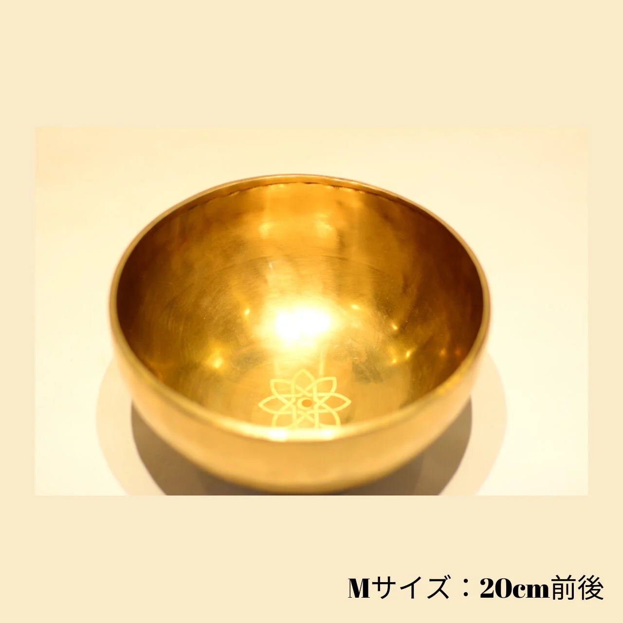 渋金シンギングボウル M（20cm）