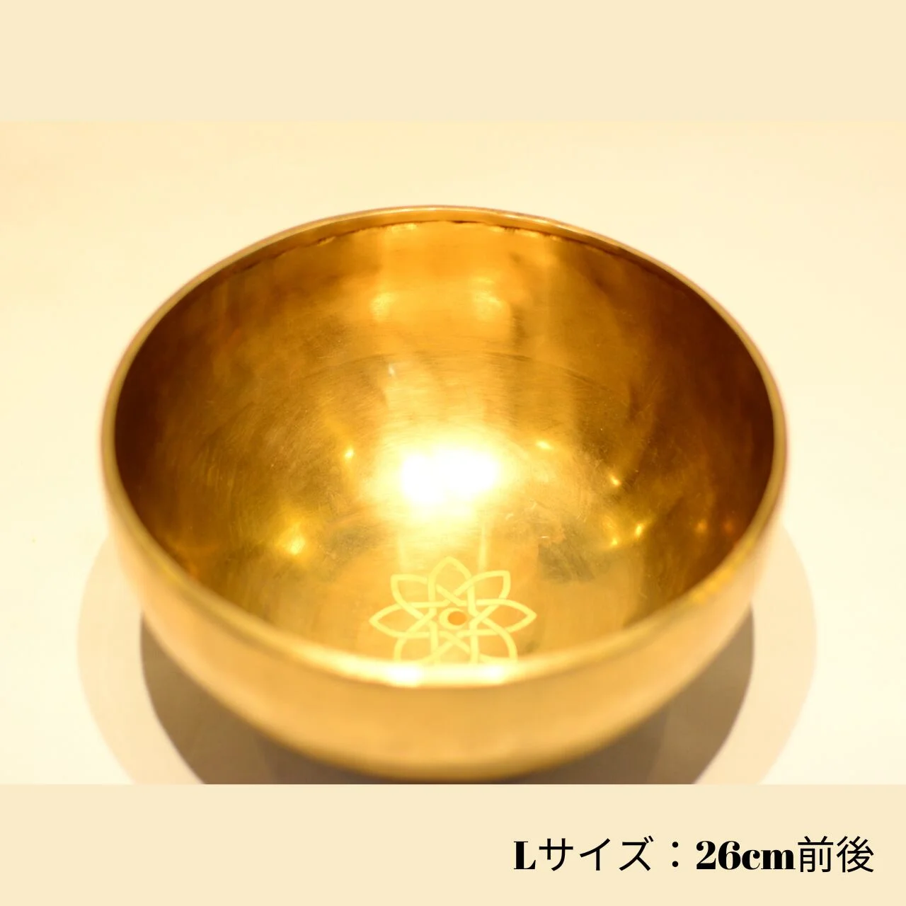 渋金シンギングボウル L（26cm）