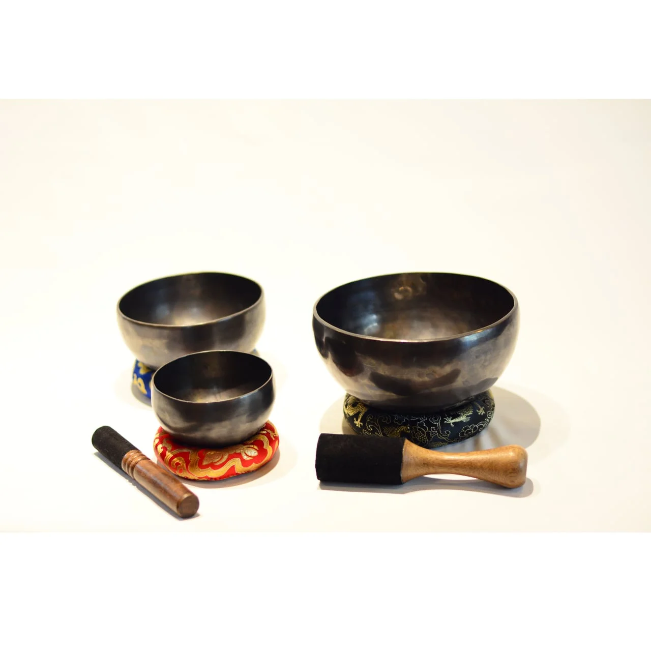 黒褐色・セレクト3ボウルセット（小）